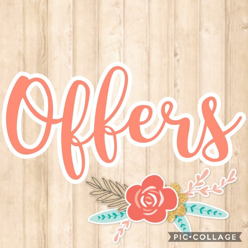 Open to Offers! 🛍